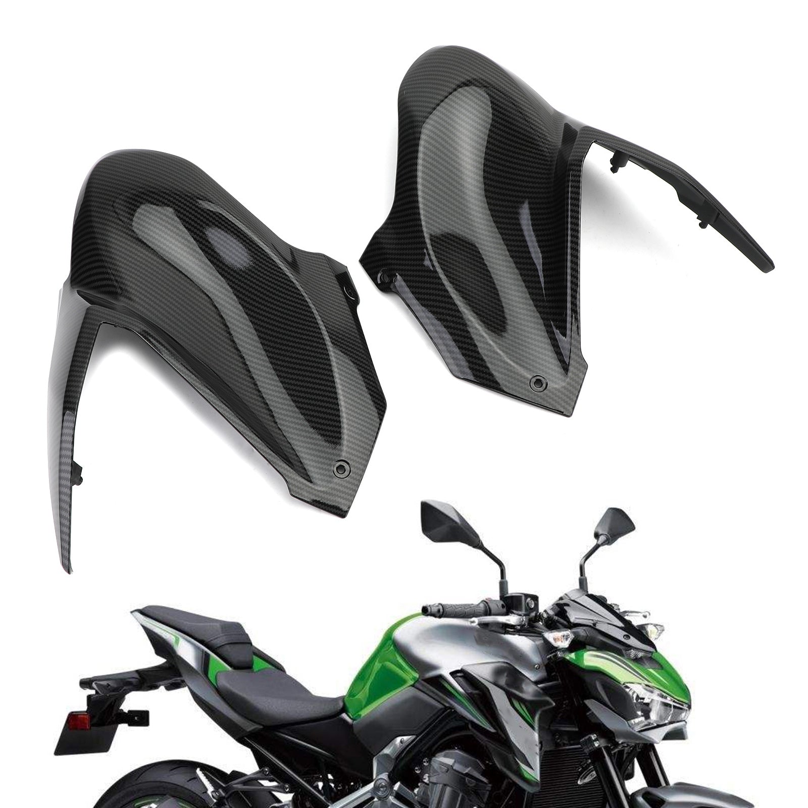 Kawasaki Z900 2017-2019 Gas Tank Side Trim Insert Cover Panel Fairing - 1 Pair Replacement Parts for Motorcycle Accessories - Perfect for Customization & Protection