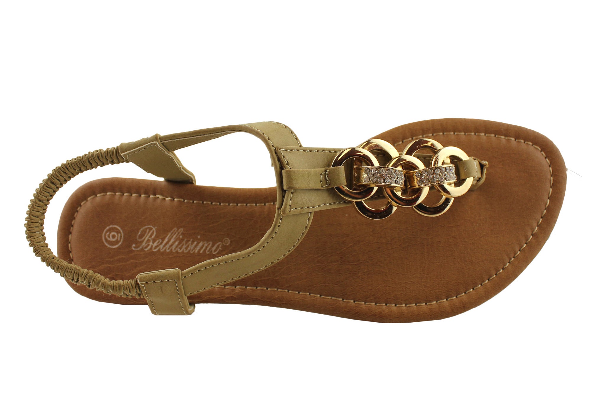Bellissimo Link Women's Fashion Sandals - Comfortable Summer Beach Sandals for Women, Stylish Casual Walking Shoes - Perfect for Vacation, Travel and Outdoor Activities