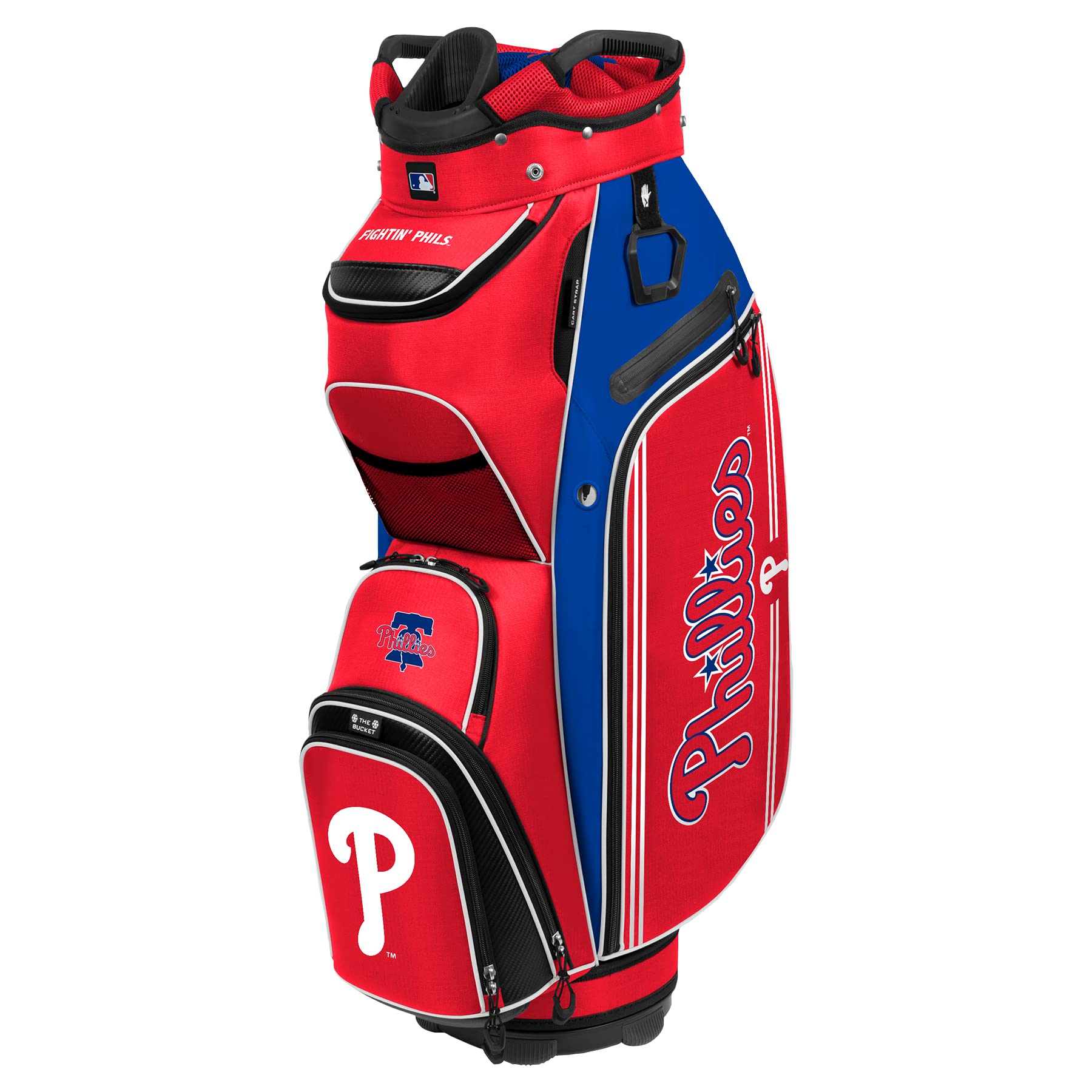 Team Effort Bucket III Cooler Cart Bag - Insulated Golf Cart Cooler for Drinks & Snacks | Perfect for Golf Outings, Beach Trips & Tailgating
