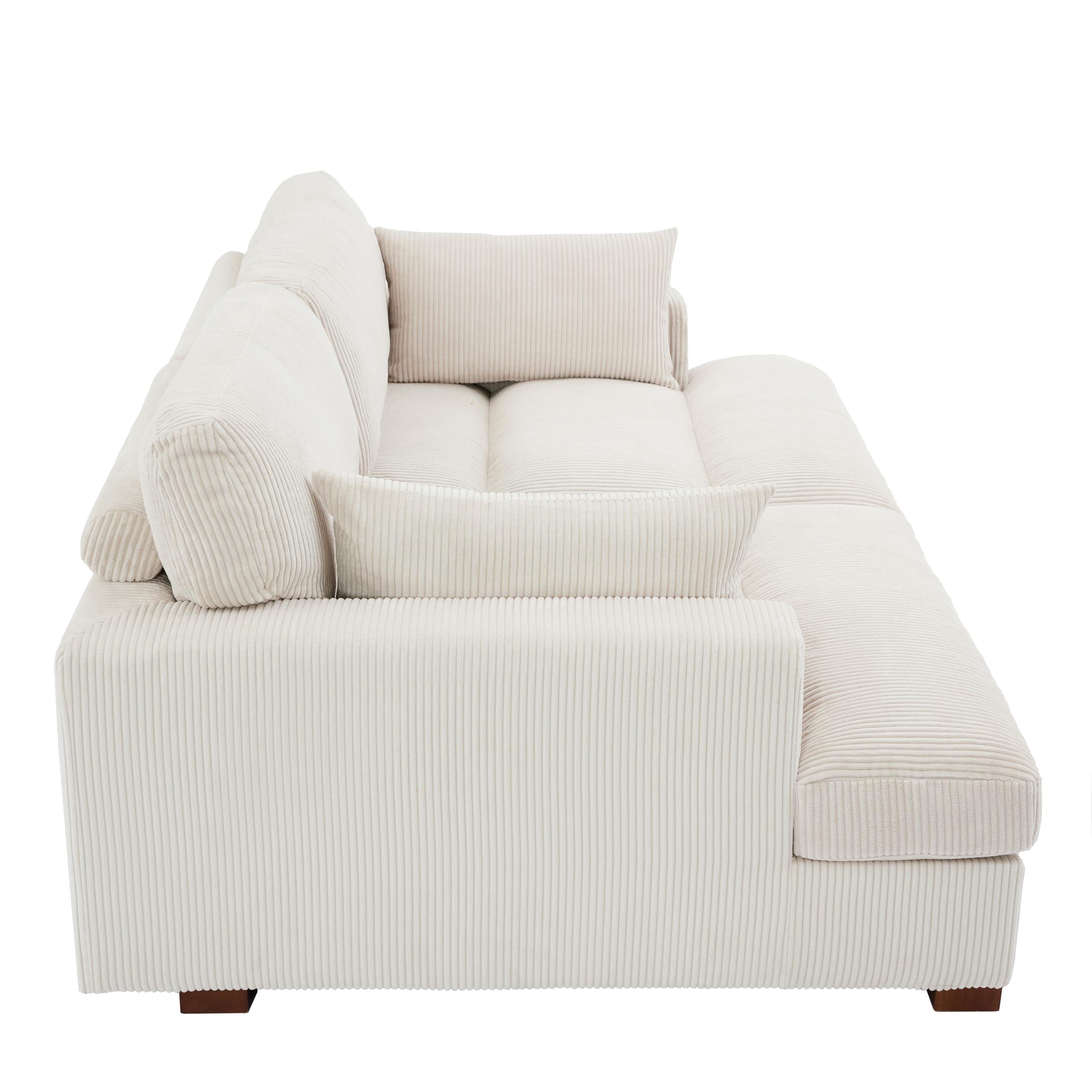 UIXE Oversized Double Chaise Lounge Chairs - 84