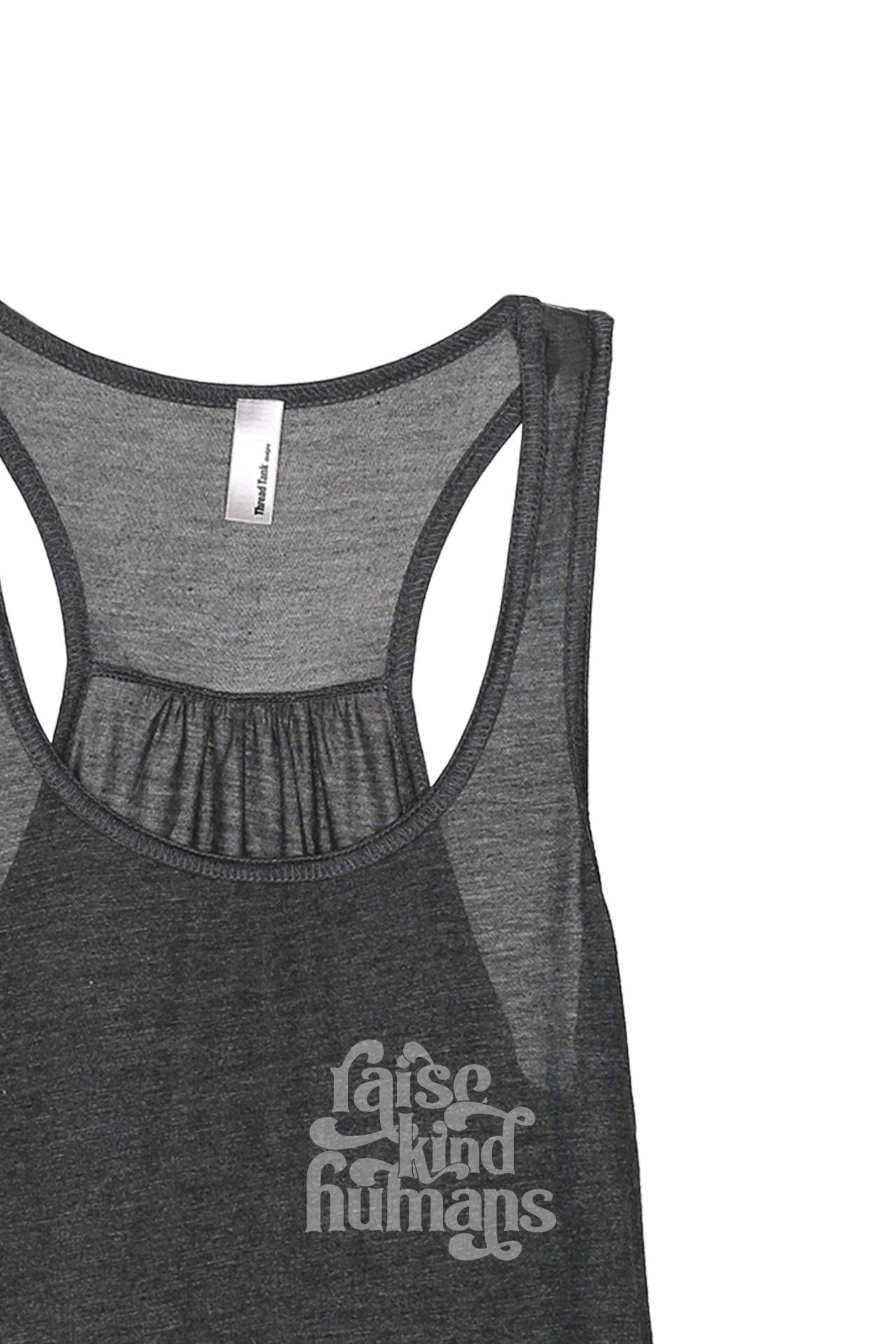 Raise Kind Humans Women's Sleeveless Flowy Racerback Tank Top - Soft Breathable Summer Casual T-Shirt for Yoga, Running, Gym & Everyday Wear