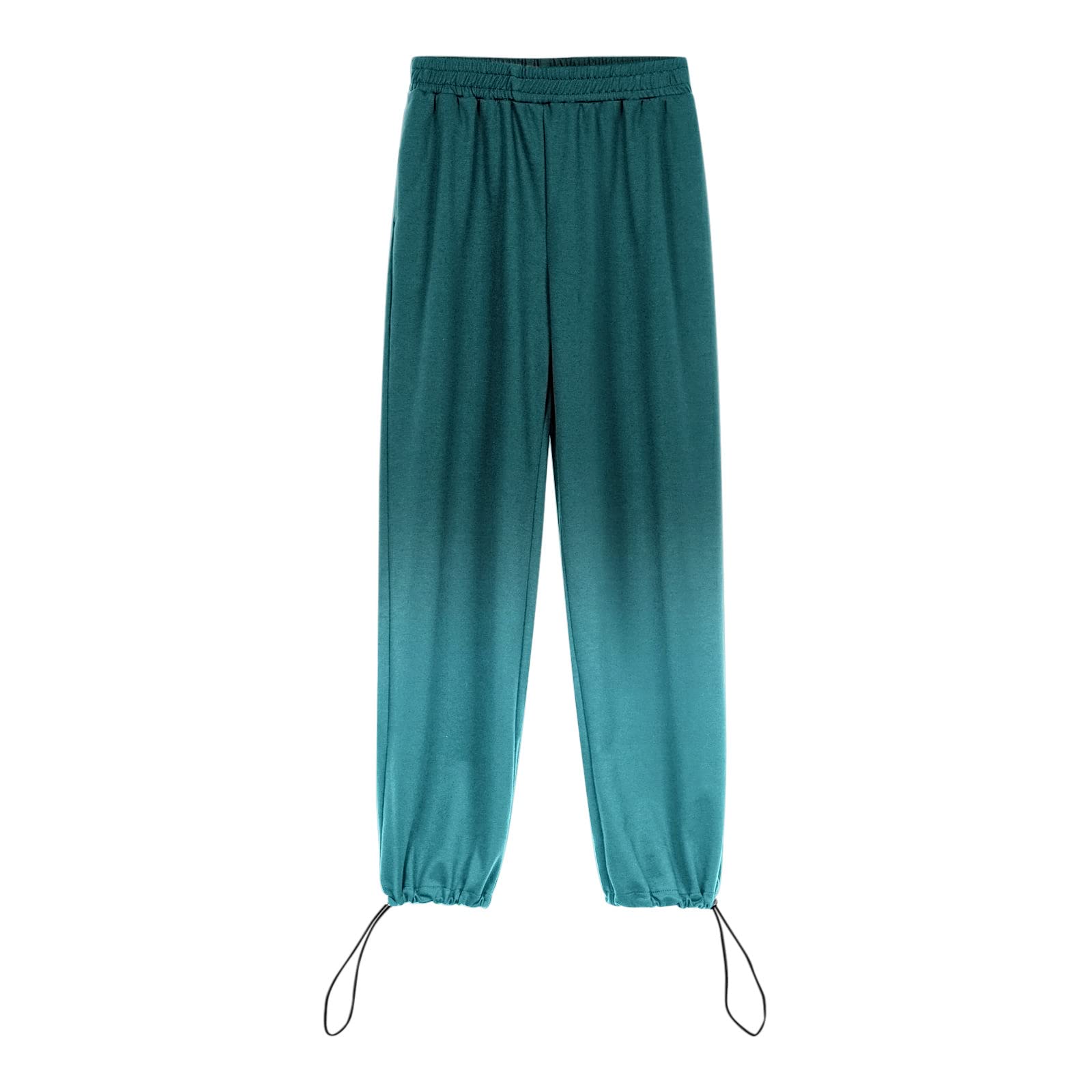 Women's Drawstring Sweatpants with Pockets - Butterfly Print Jogger Pants Elastic Waist Casual Lounge & Workout Pants Plus Size - Perfect for Yoga, Running, Travel & Home Comfort