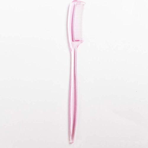 20PCS 3.5 Inch Plastic Mini Eyelash Comb & Eyebrow Brush - Mascara Separator Tool for Lash & Brow Makeup (Random Colors) - Perfect for Salon, Home Use & Travel Makeup Kit