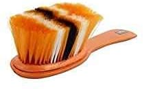Premium Wooden Hair Duster Brush for Barbers & Salons - CHEM-AB ENTERPRISE Professional Neck Duster & Powder Cleaning Brush - Ideal for Hairstyling, Makeup Application & Salon Maintenance