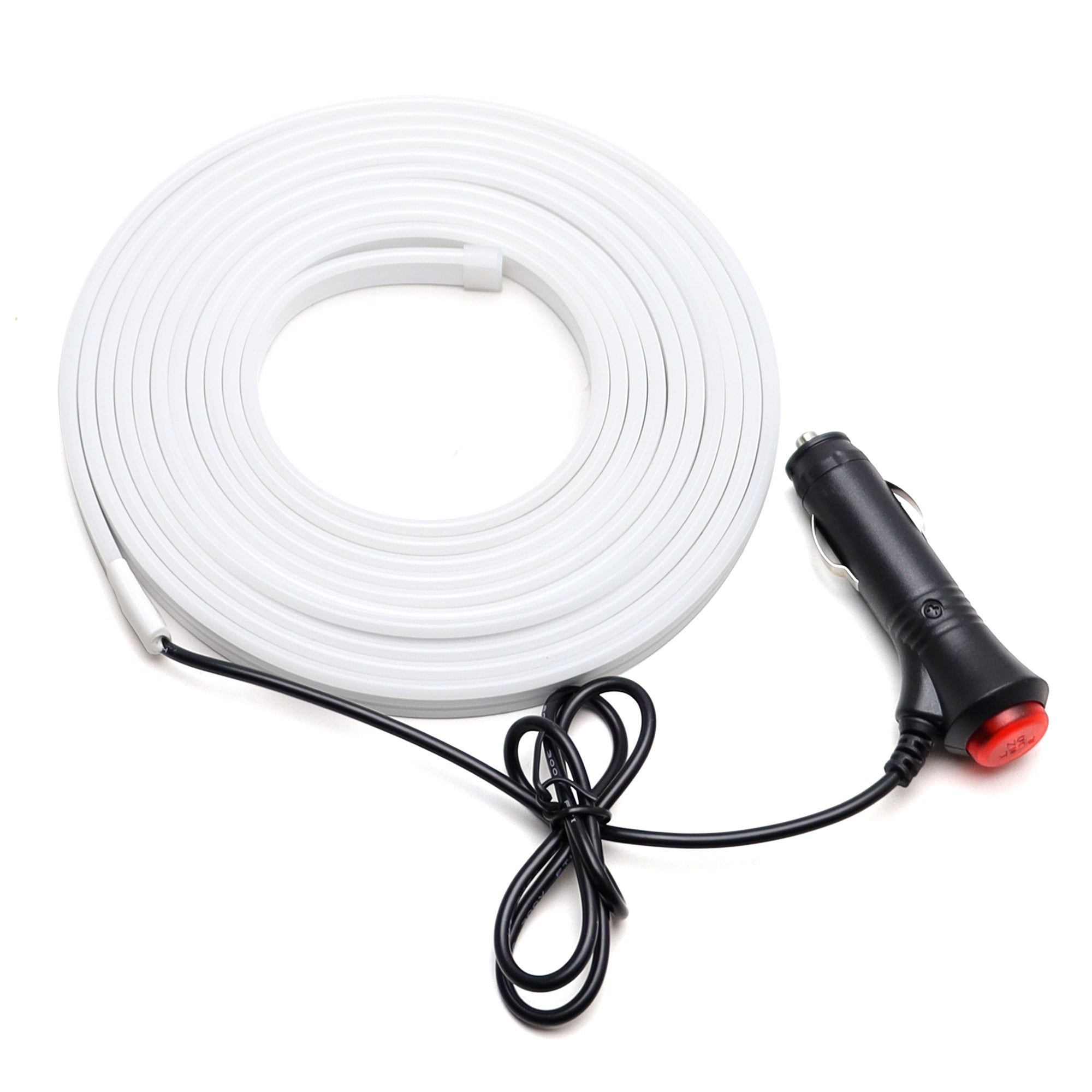 3K Warm White 360° Trunk Illumination LED Light Strip with Switch for Tesla Model Y - Perfect for Nighttime Cargo Access & Interior Ambience