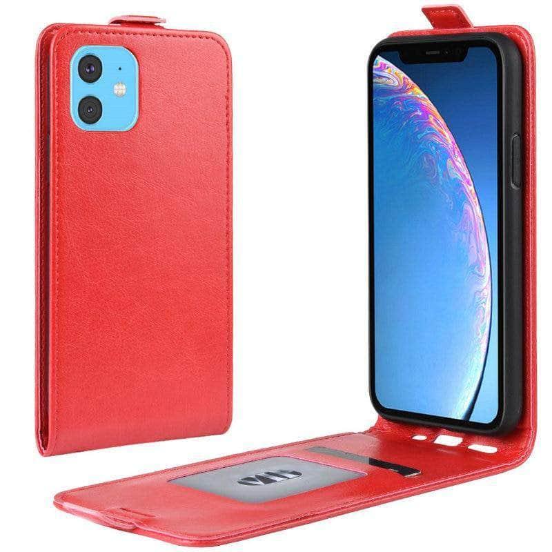 iPhone 11 Pro Max Wallet Case - Genuine Leather Flip Cover with Card Holder & RFID Protection - Perfect for Travel, Business & Everyday Use