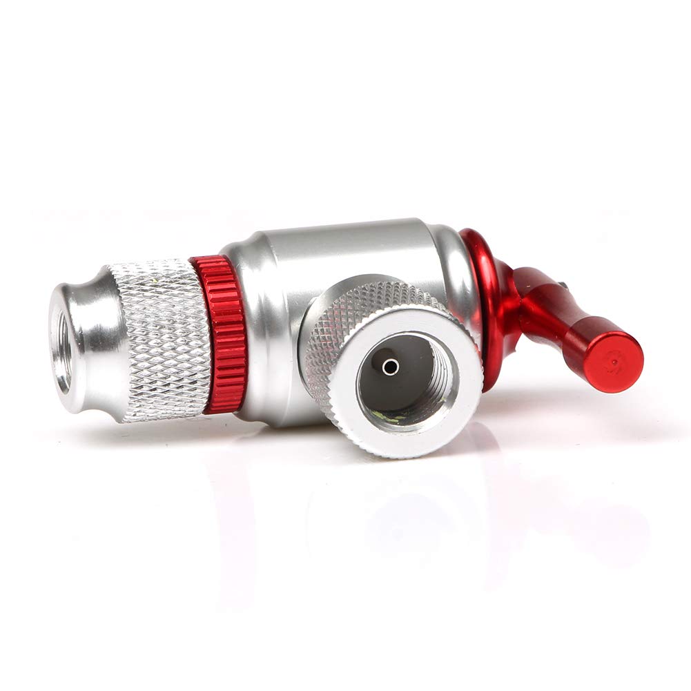 GUB P006 Mini Bike Pump with CO2 Inflator & Insulated Sleeve - Portable Bicycle Tire Inflator for Road & Mountain Bikes - Perfect for Cycling, Commuting, and Emergency Roadside Repairs