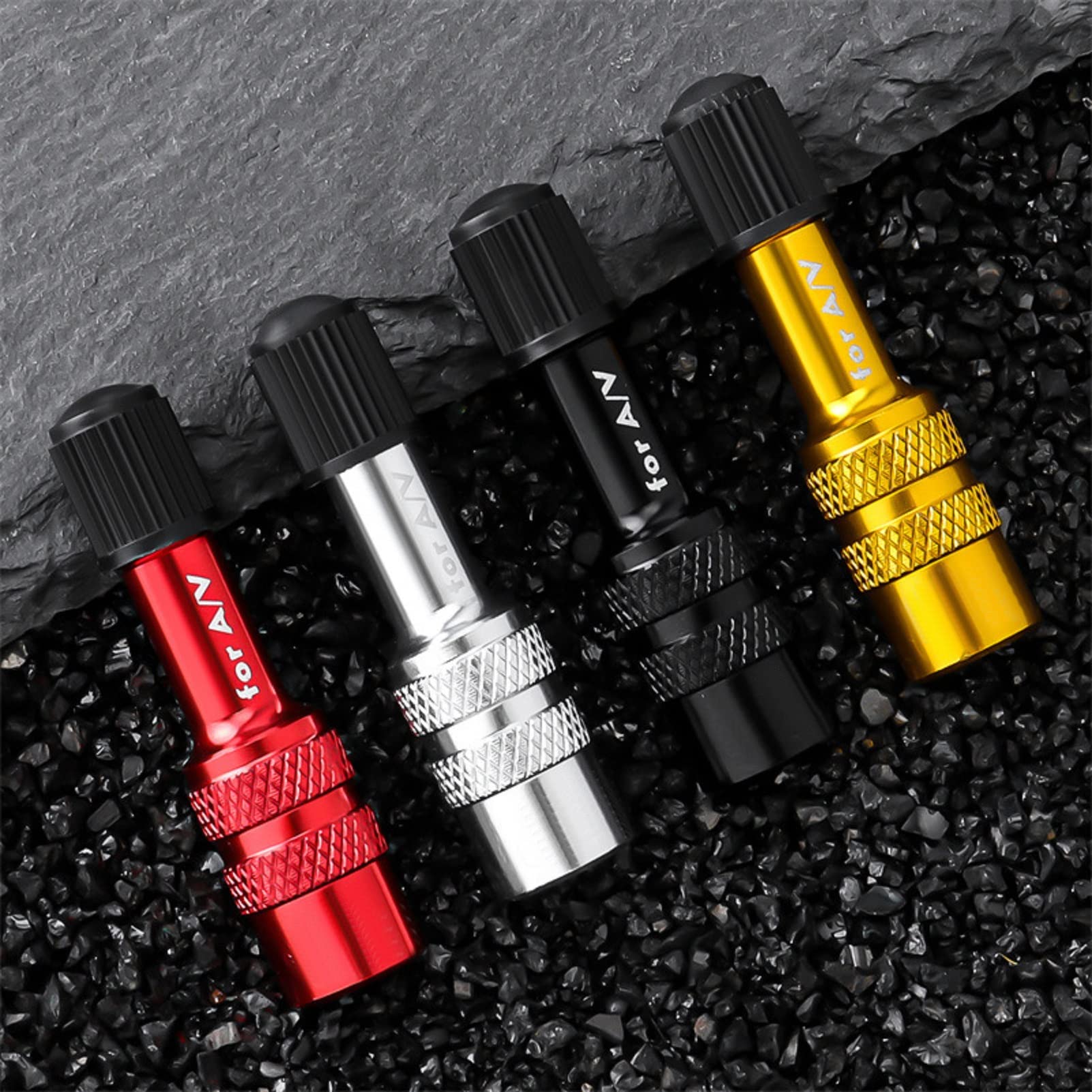 Bike Front Fork Valve Adapter - Aluminum Alloy Bicycle Air Fork Inflator for Standard Pump & Air Compressor - Perfect for MTB, Road Bike & Cycling Maintenance