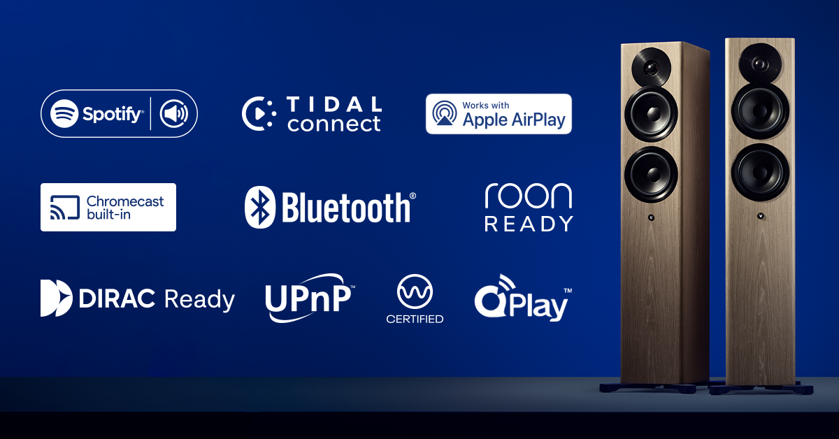 Dynaudio Focus 30 High-End Floorstanding Speakers (Pair) - Premium Home Audio System for Living Room & Home Theater Setup