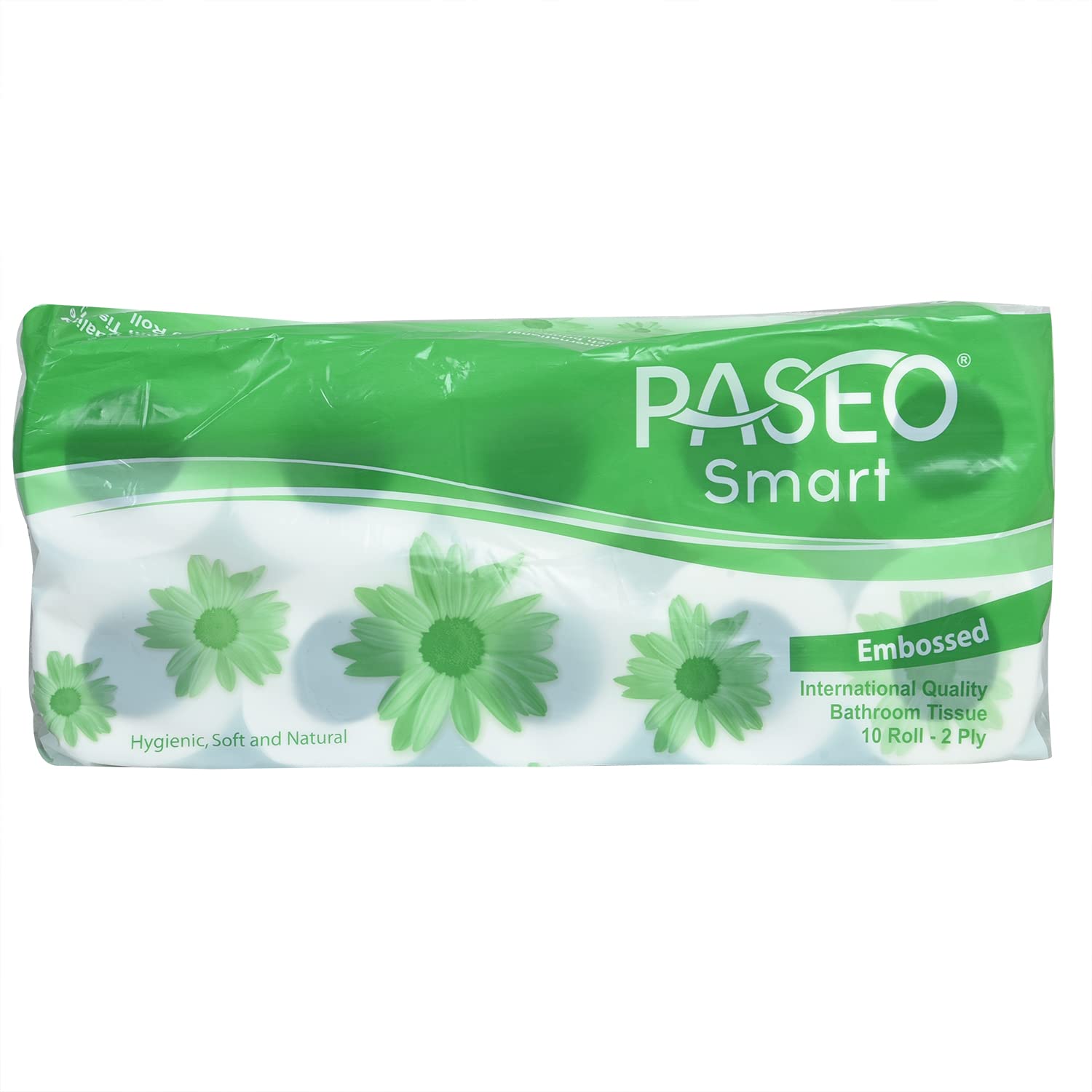 Premium 2-Ply Toilet Paper - 20 Rolls (200 Sheets per Roll) - Soft & Strong Bath Tissue (11x9.9cm Sheet Size) - 2-Pack for Home, Office & Travel Use