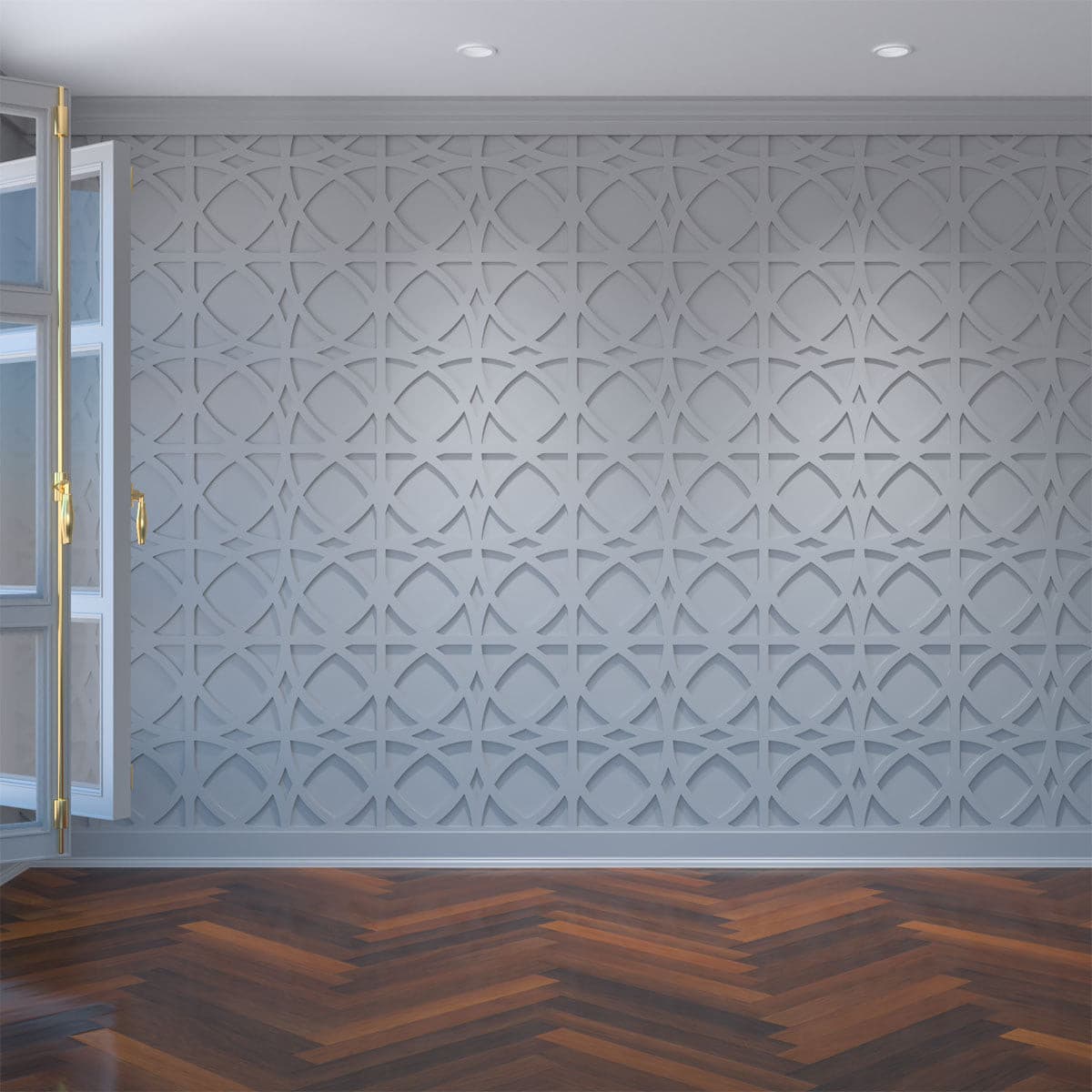 Fleetwood Fretwork Wall Panels - Decorative Wooden Wall Decor for Home & Office - Perfect for Living Room, Bedroom, and Interior Design