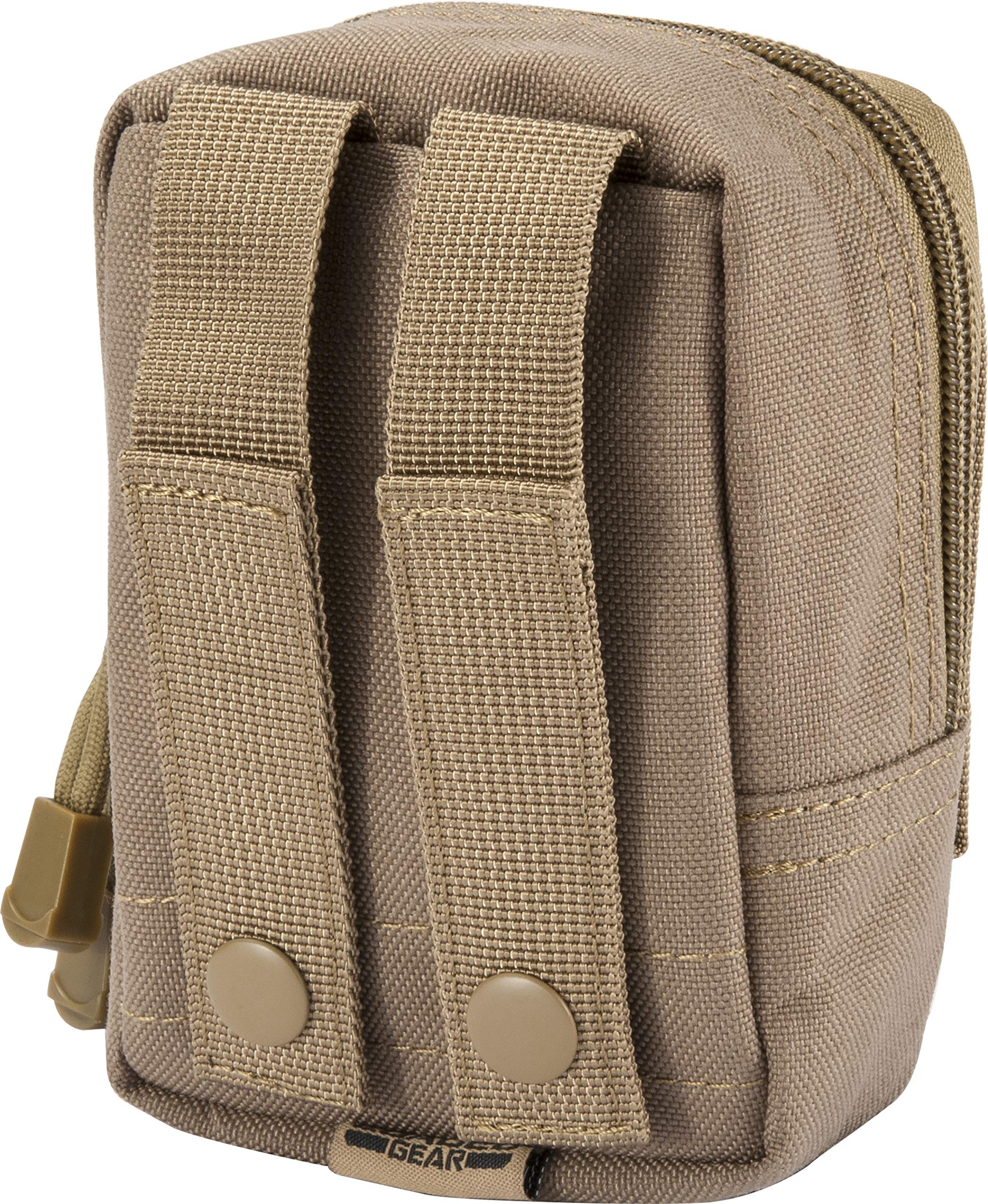 Loaded Gear Tactical MOLLE EDC Military Pouch - Durable Utility Bag for Outdoor Camping, Hiking & Survival Gear Organization