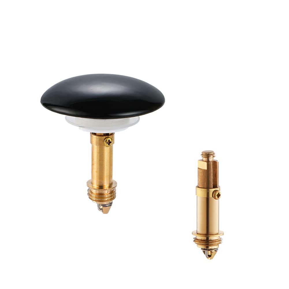 4-Pack Sink Drain Stopper Replacement - Easy Click Clack Pop-Up Bolt for Bathroom Basin, Kitchen Sink & Bathtub Drain - Durable Waste Plug for Quick Installation (Perfect for Home Renovation & Plumbing Repairs)