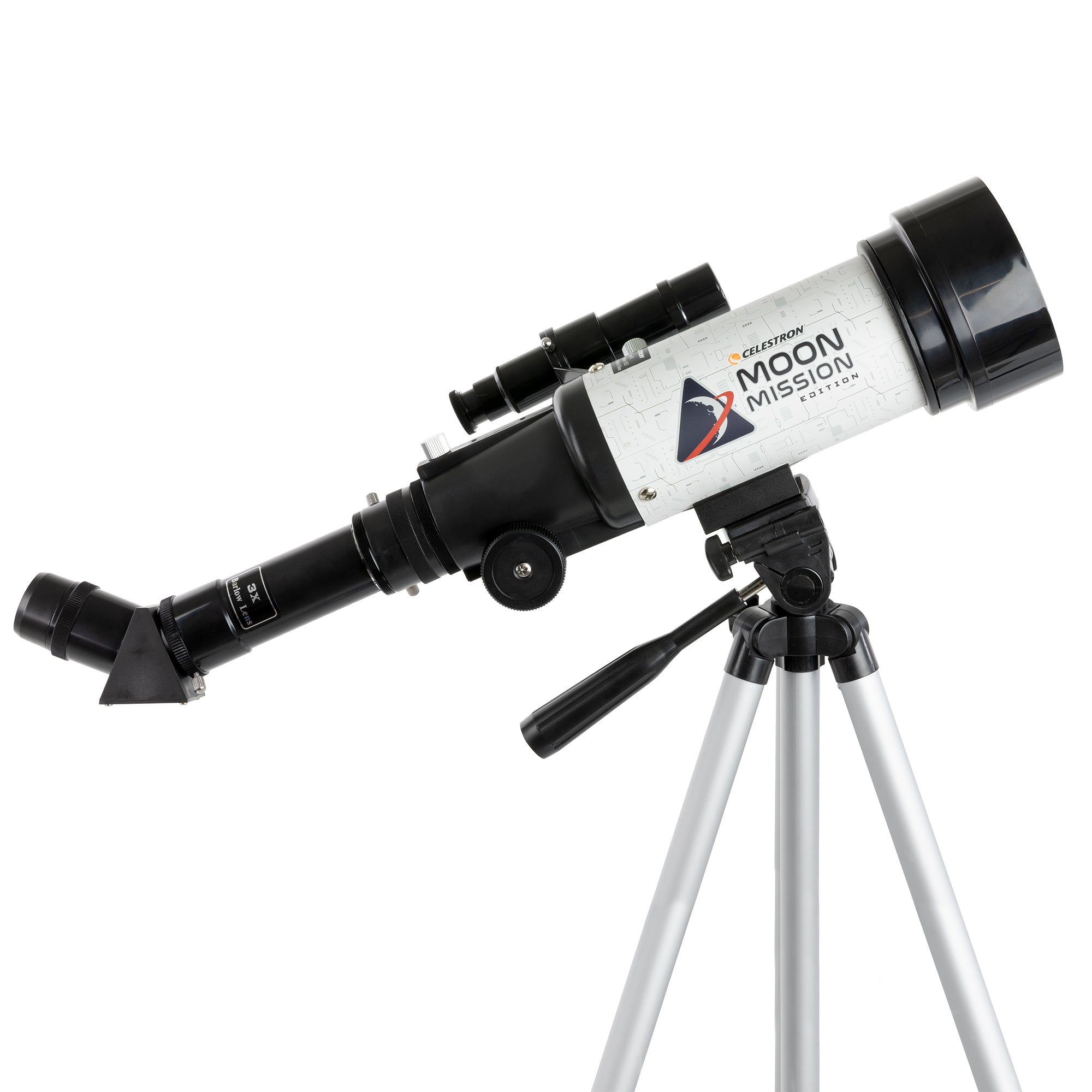 Moon Mission Travel Scope 70 Portable Telescope for Adults & Kids - Compact Astronomical Telescope for Stargazing, Bird Watching, Camping & Outdoor Adventures