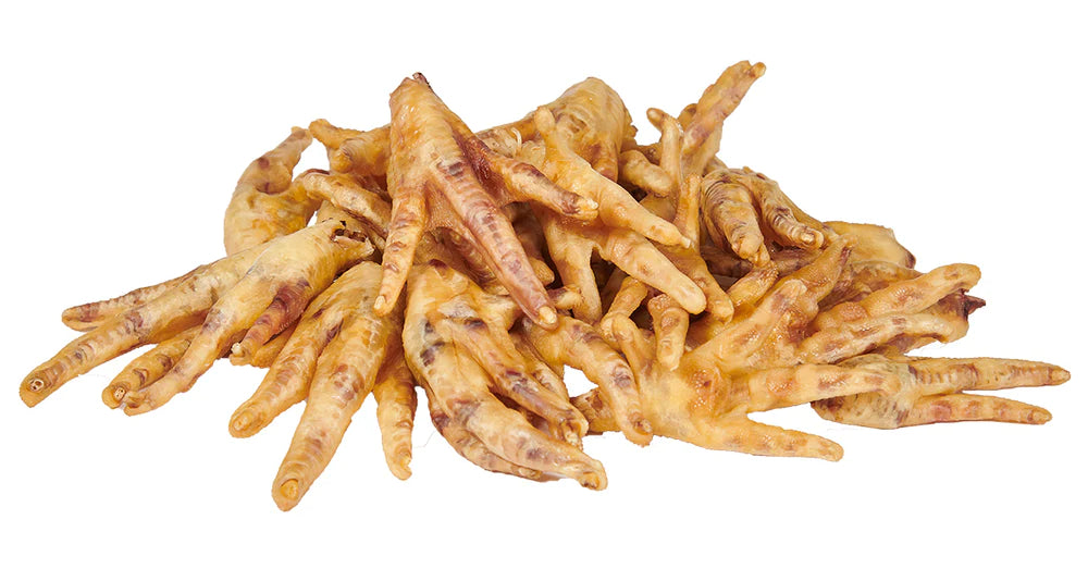 Premium All-Natural Chicken Feet for Dogs - High-Protein Chew Treats for Dental Health & Joint Support - Perfect for Training, Rewards, and Long-Lasting Chewing Fun