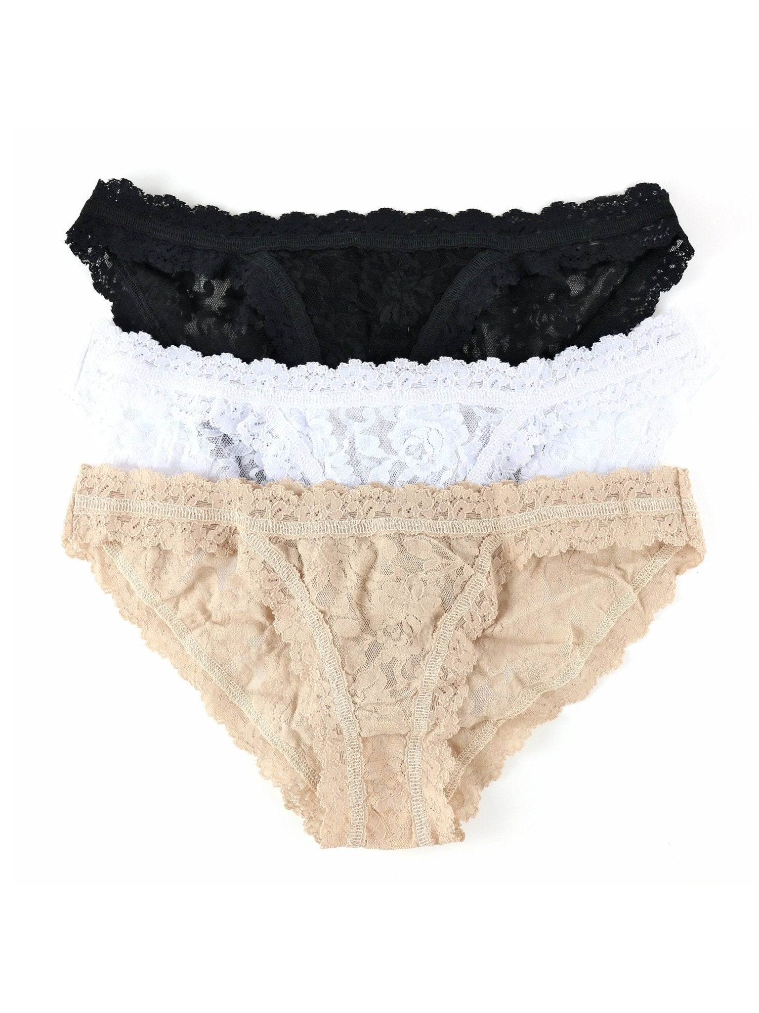 3 Pack Signature Lace Brazilian Bikini Set - Sexy High Cut Swimwear for Women - Perfect for Beach Vacation, Pool Party & Summer Getaways