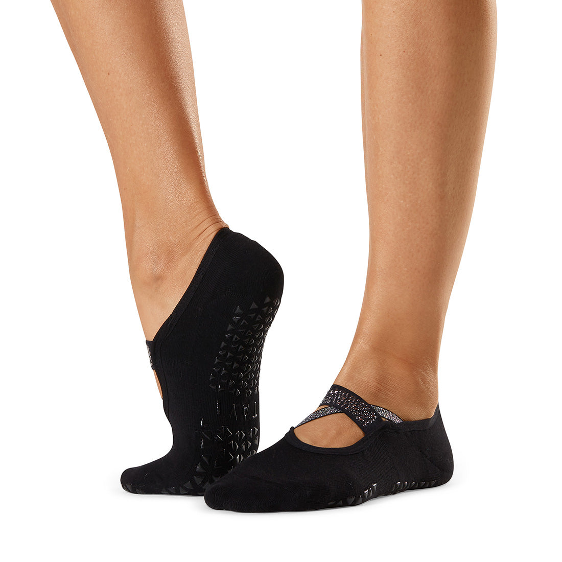Tavi Noir Chloe Grip Socks - Non-Slip Yoga Socks for Women, Pilates, Barre & Workout - Breathable & Comfortable Dance Socks for Home & Studio Use