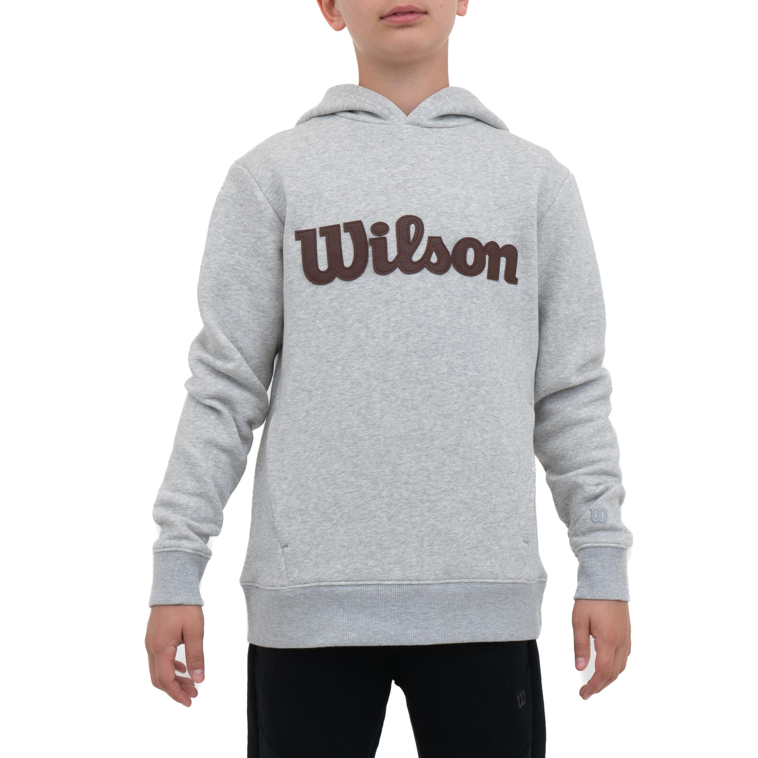 WILSON Boys Hoodie - Stylish Fleece Hooded Sweatshirt for Kids, Variety of Colors & Designs - Warm Winter Pullover for School, Playdates & Outdoor Activities
