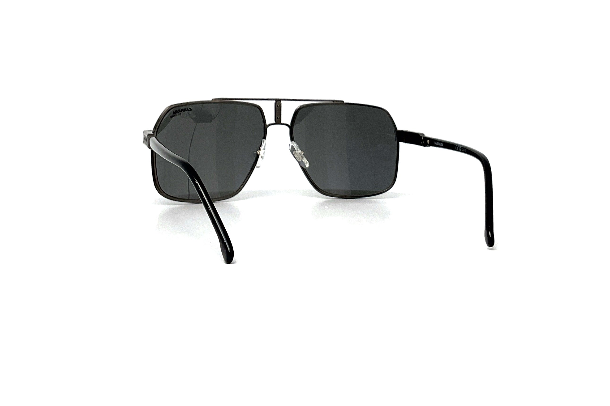 Carrera 1055/S Ruthenium Black Sunglasses - Polarized UV Protection for Men & Women - Perfect for Driving, Running & Outdoor Activities