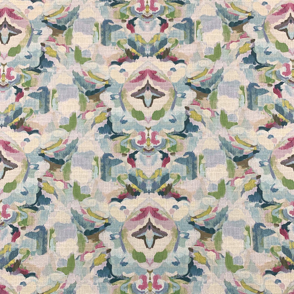 11582 | Painterly Lagoon Mag Fabric - Premium Stretchable Fabric for DIY Crafts, Upholstery & Home Decor Projects