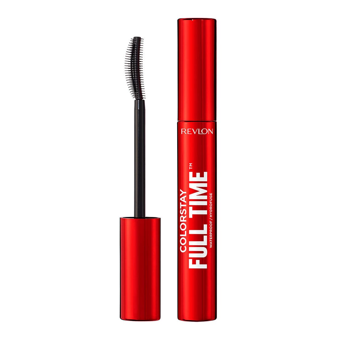 Revlon ColorStay Full Time Waterproof Mascara - Blackest Black 7.5ml - Long-Lasting Volumizing & Lengthening Mascara for Day & Night Wear