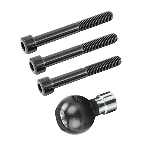 RAM Mounts Motorcycle Handlebar Clamp Base with M8 Bolts RAM-B-367U - 1