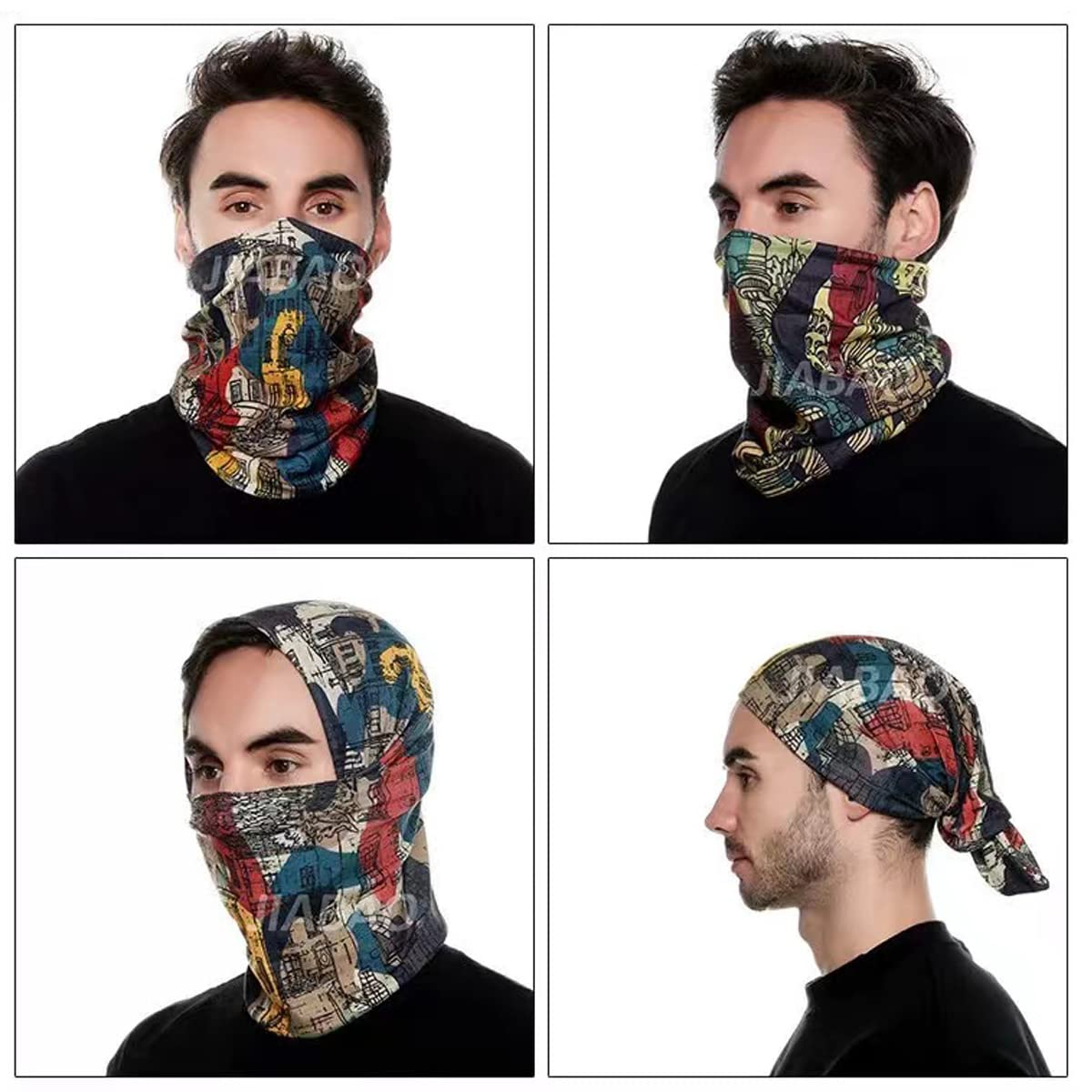 Breathable Neck Gaiter Mask - UPF 50+ Sun Protection Face Scarf & Bandana Tube Cover for Men & Women - Perfect for Hiking, Running, Cycling & Outdoor Activities