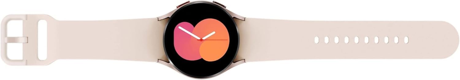 SAMSUNG Galaxy Watch 5 40mm Smartwatch - Bluetooth GPS, Pink Band with Gold Case, 2X Chargers Included, Android Compatible, IP68 Water & Dust Resistant (Model SM-R900NZDCXAA) - Perfect for Fitness Tracking, Notifications & Swimming