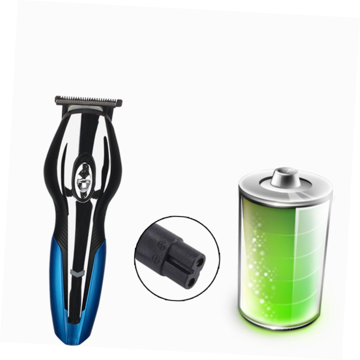 Rechargeable Electric Shaver & Trimmer for Men - 1PC Facial Grooming Kit with Precision Blades | Perfect for Travel, Daily Shaving & Beard Trimming at Home or Gym