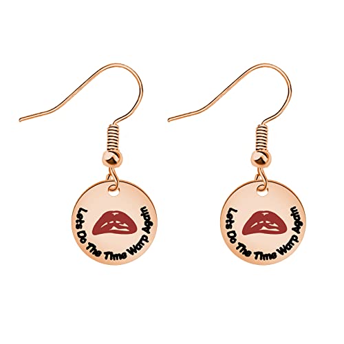 Do The Time Rosegold Earrings