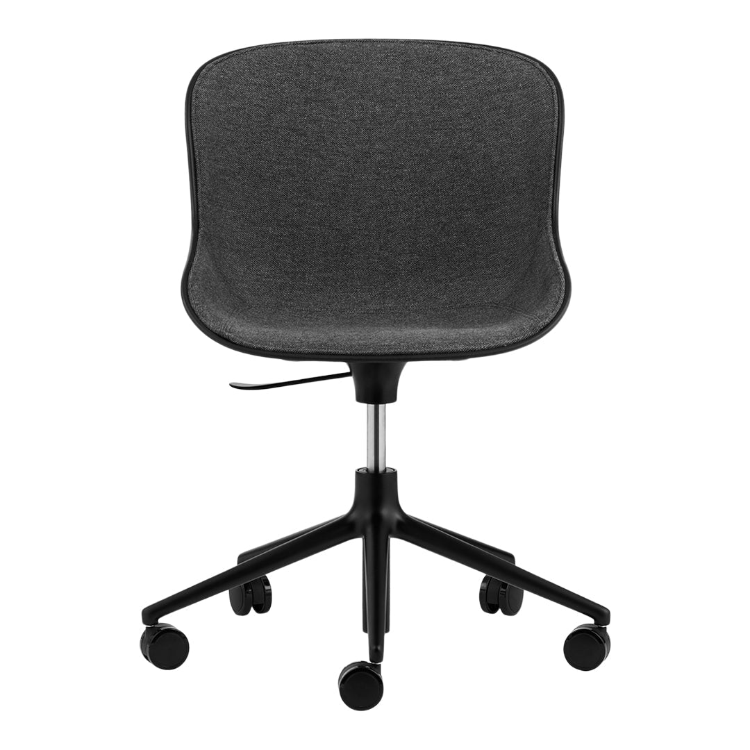 Ergonomic Office Chair with 5-Star Base & Gas Lift - Adjustable Height, Front Upholstered for Comfort - Perfect for Home Office, Gaming & Workspace