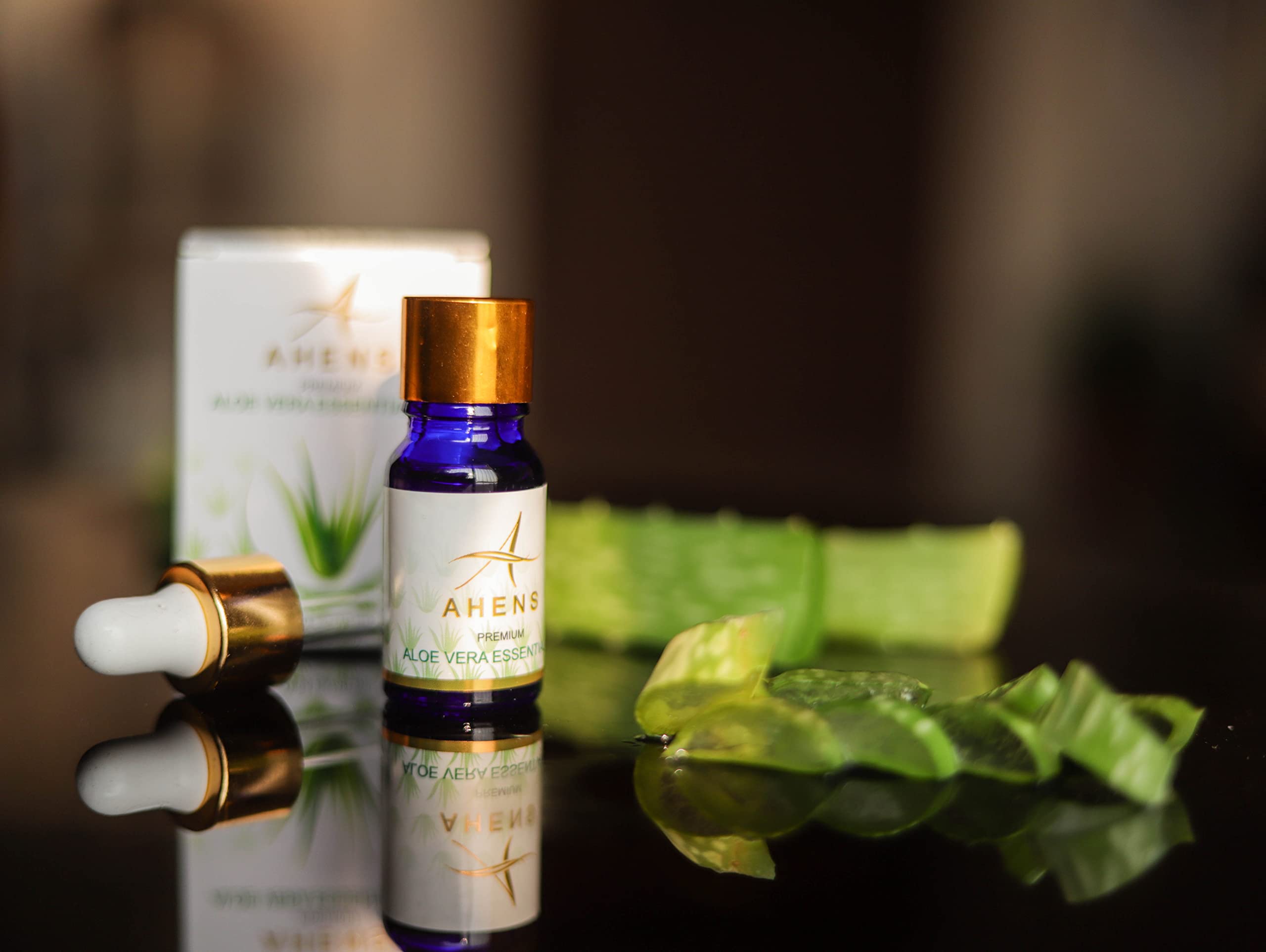 Pure Aloe Vera Essential Oil for Skin & Hair Care - Organic, Natural, Soothing & Hydrating - Perfect for Aromatherapy, Massage & DIY Beauty Products