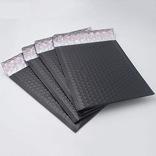 ProLine 6x10 Inch Matte Metallic Black Bubble Padded Mailers - Self Seal Padded Envelopes (500 Pack) for Shipping, Ecommerce & Product Protection - Ideal for Small Business, Online Sellers & Amazon FBA Shipments