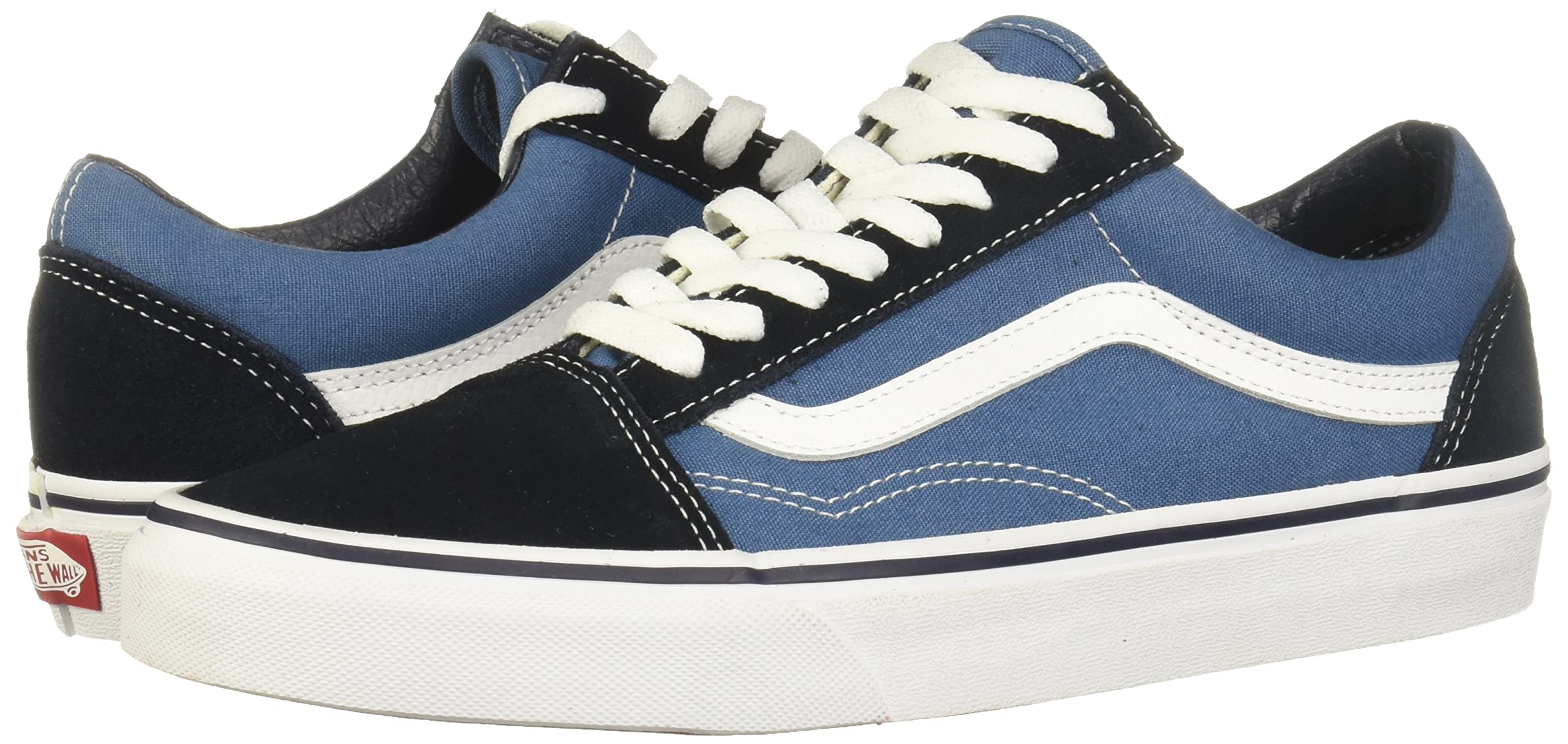 VANS Unisex Old Skool Skate Shoes - Comfortable Canvas Sneakers with Padded Tongue & Waffle Outsole for Men & Women | Perfect for Skateboarding, Casual Wear & Street Fashion