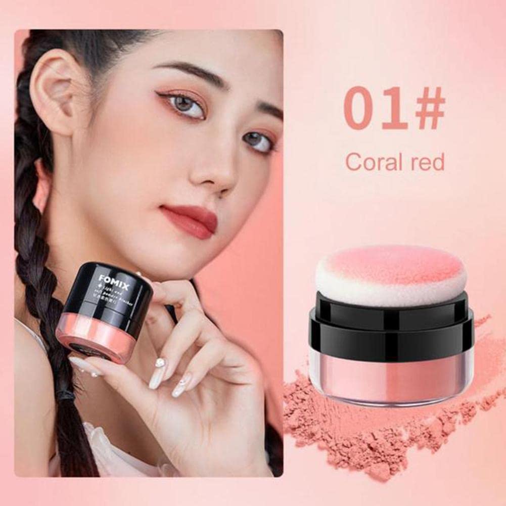 Mushroom Head Air Cushion Blush - Soft Powder Blusher for Cheeks & Contouring - Makeup Mist for Natural Glow