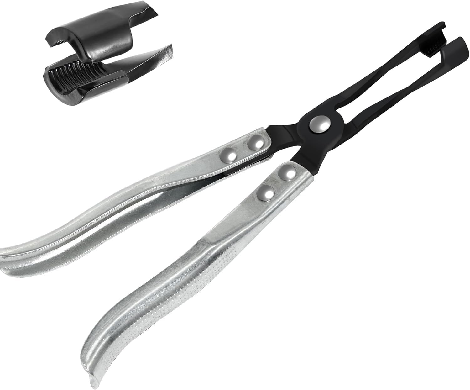 Valve Stem Removal Tool - Automotive Long Valve Stem Seal Pliers for Motorcycle, ATV & Small Engine Vehicles - Professional Seal Removal Tool for Tire Repair & Maintenance