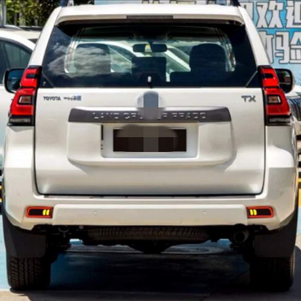 2010-2019 Toyota Land Cruiser Prado LED Brake Lights - DRL Daytime Running Lights with Turn Signals & Streamer Effects | Enhanced Night Driving Safety & Style
