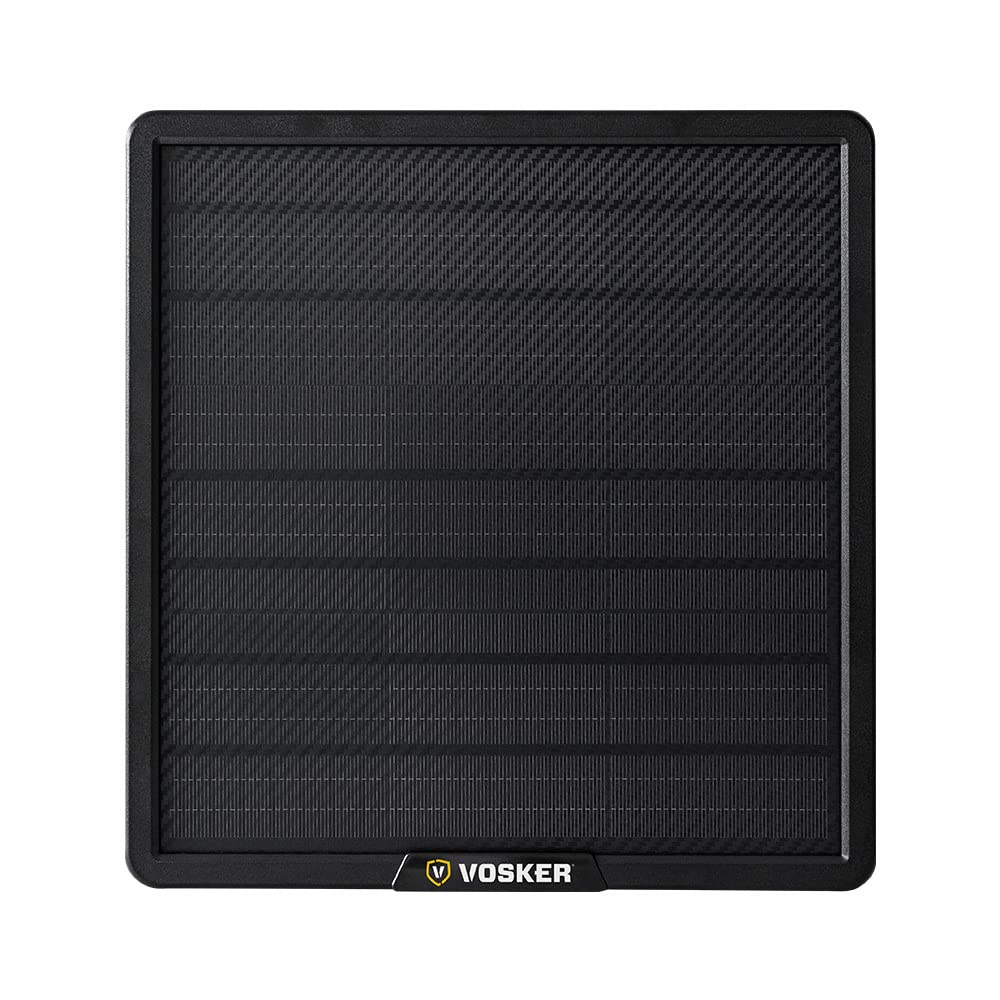 VOSKER 2-in-1 Solar 15,000mAh Wireless Outdoor Power Bank - Universal USB Portable Charger for Smartphones, Tablets, V150/V200/V300 Trail Cameras - Perfect for Camping, Hiking & Emergency Power Backup