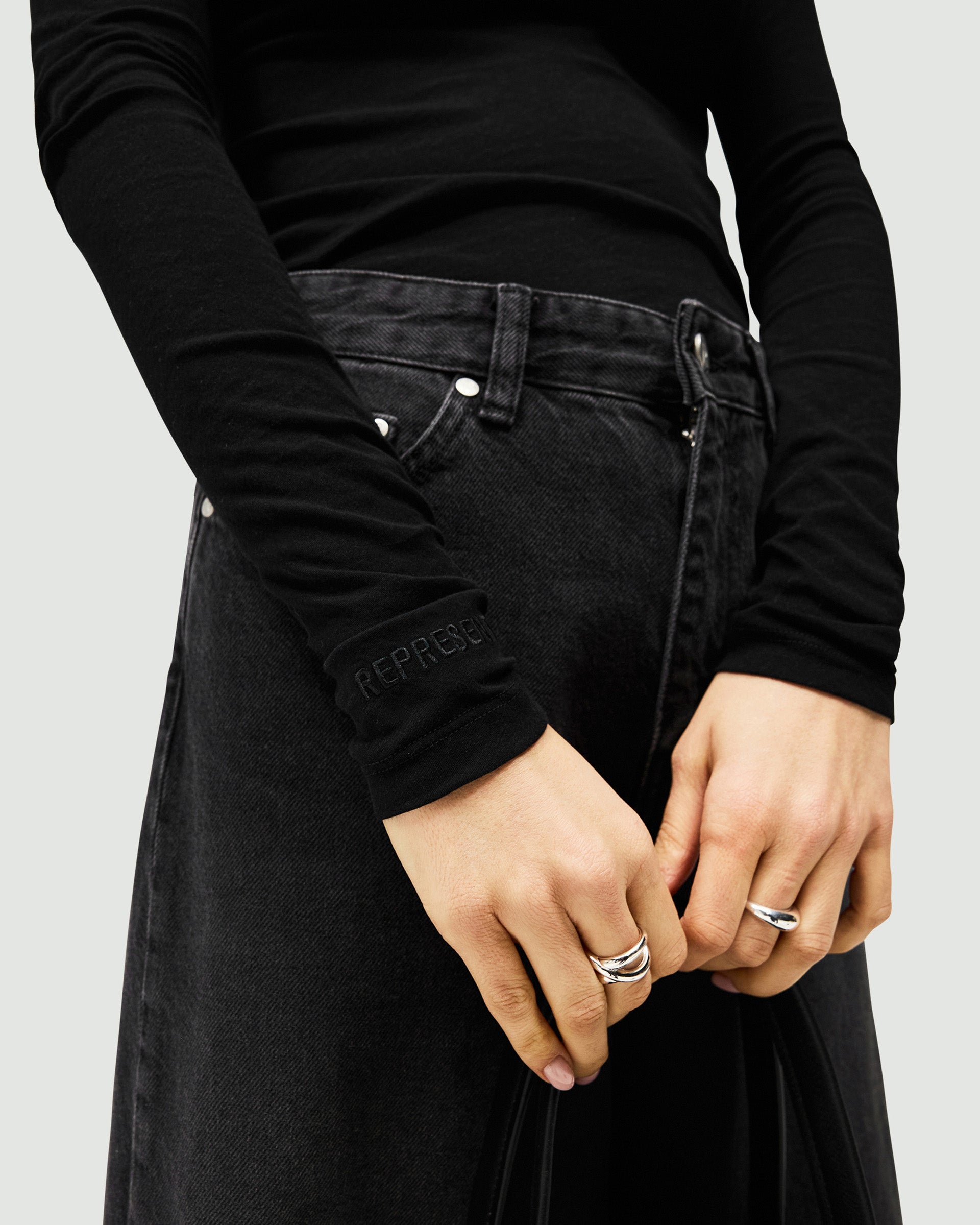 Trigger Long Sleeve Shirt for Men - Black Casual Button Down Shirt | Perfect for Work, Office & Business Casual Outfits