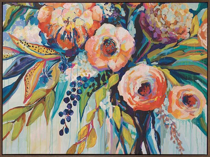 Coral Kiss Canvas Art Print - Vibrant Beach Wall Decor for Living Room, Bedroom & Office - Perfect Coastal Home Decor & Gift Idea