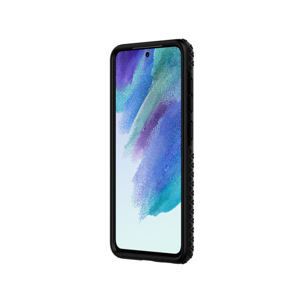 Incipio Grip Protective Case for Samsung Galaxy S21 FE (Fan Edition) - Shockproof & Anti-Slip Cover - Perfect for Outdoor Activities, Work & Daily Use - Black