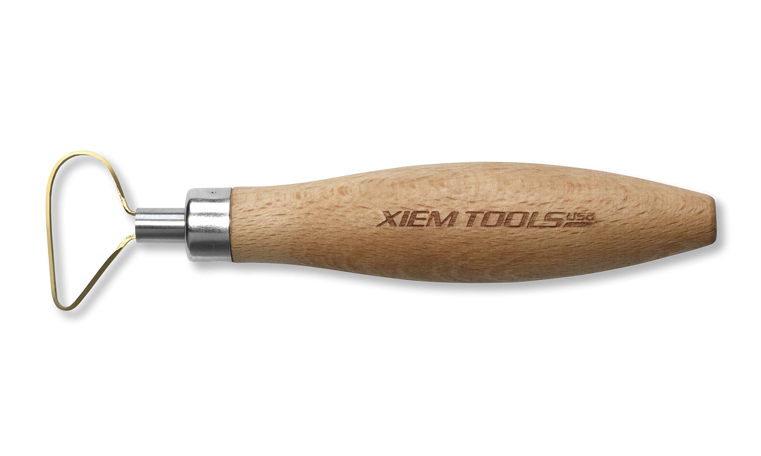 Xiem Tools Titanium Trimming Tools for Pottery Ceramics - Medium Teardrop for Professional Artists