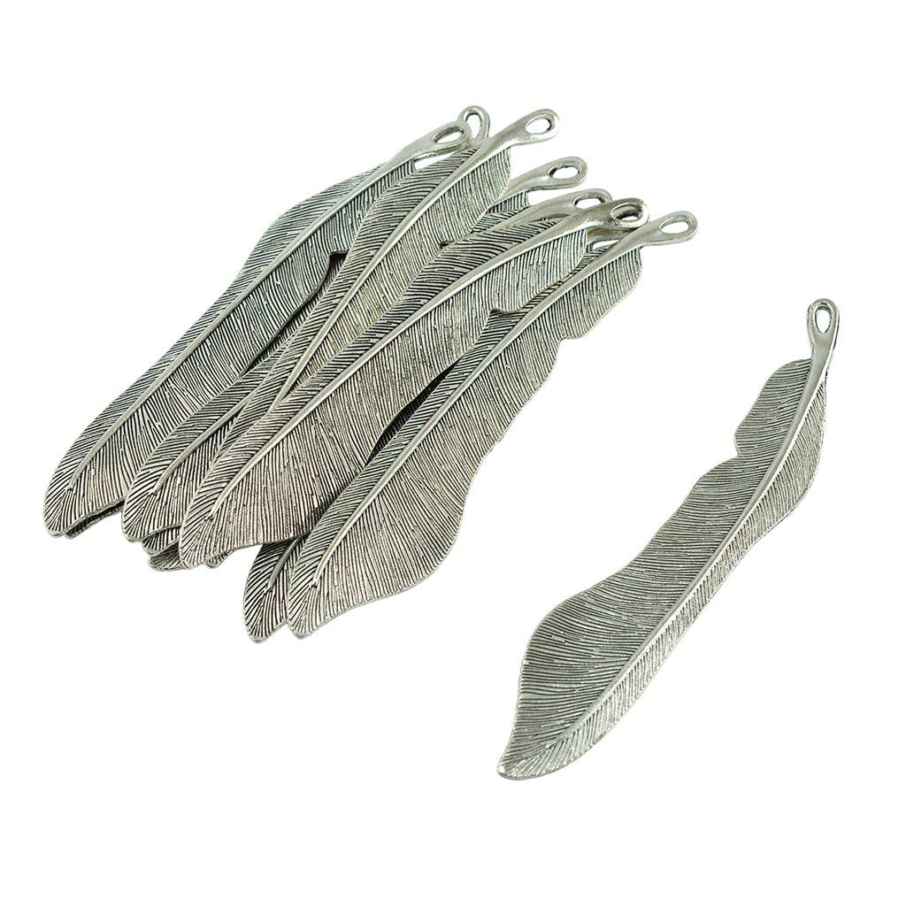 10pcs Tibetan Silver Metal Bookmarks for Jewelry Making & DIY Crafts - Pet Memorial Urn for Ashes, Funeral Keepsake for Dogs & Cats | Perfect for Scrapbooking, Gift Giving & Home Decor