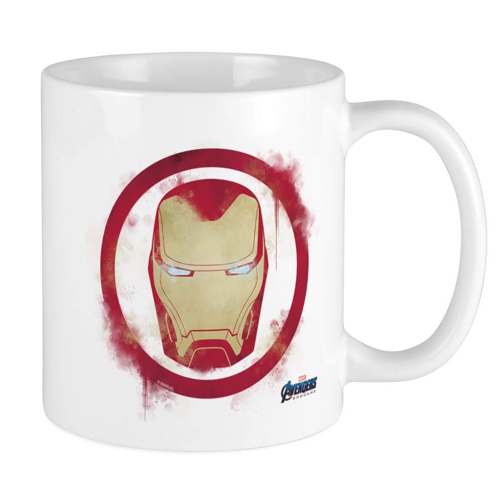 Iron Man Head Ceramic Coffee Mug 11 oz - Superhero Themed Tea Cup for Marvel Fans - Perfect for Office, Home & Gifts