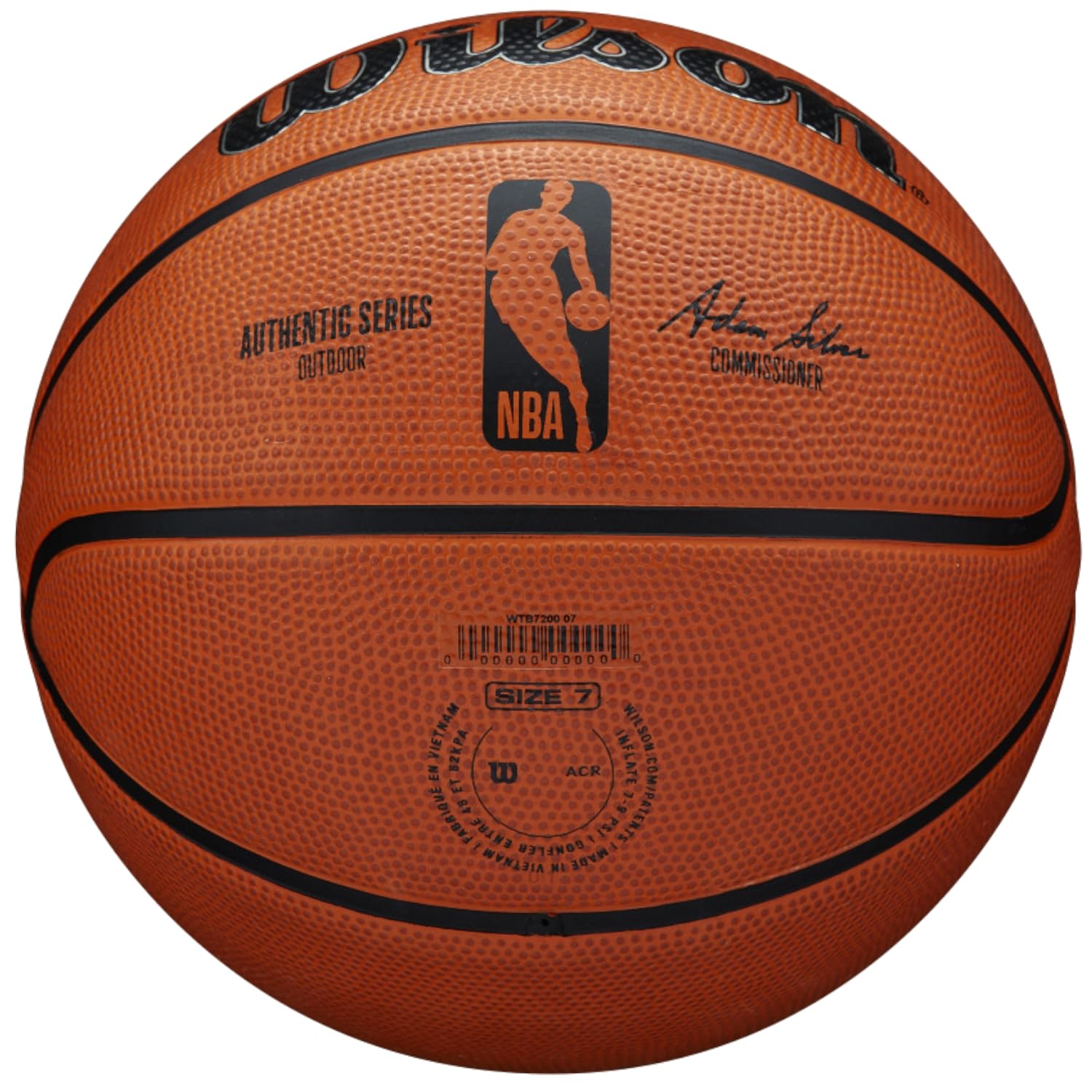 Wilson NBA Authentic Outdoor Basketball - Game & Street Play