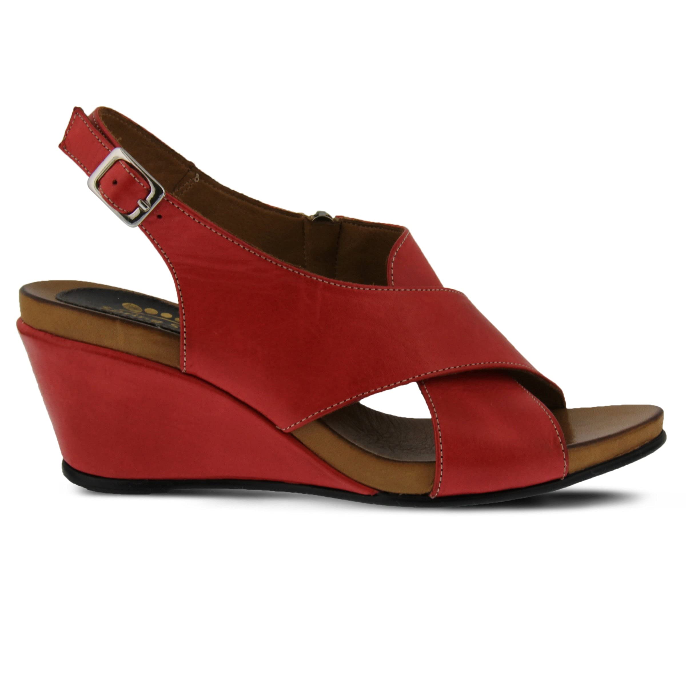 Spring Step Women's Caronise Comfort Wedge Sandals - Breathable & Lightweight Summer Shoes for Beach, Walking, and Casual Outfits