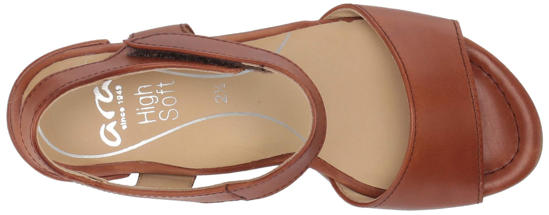 ARA Women's Gaia Sandal - Comfortable Leather Strappy Sandals for Women | Summer Beach Walking Shoes | Casual Outdoor Slip-On Sandals with Cushioned Footbed | Perfect for Vacation, Travel & Daily Wear