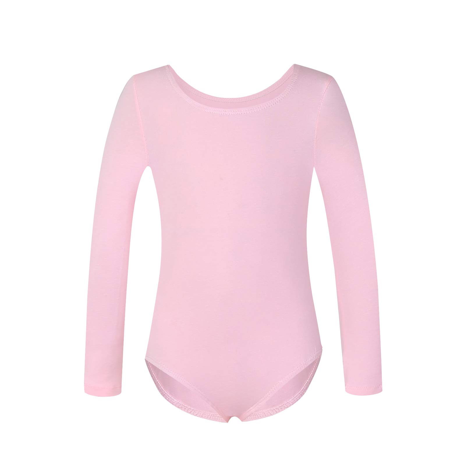 Phineein Girls Long Sleeve Team Basic Leotards for Kids - Dance, Gymnastics & Ballet Practice Wear