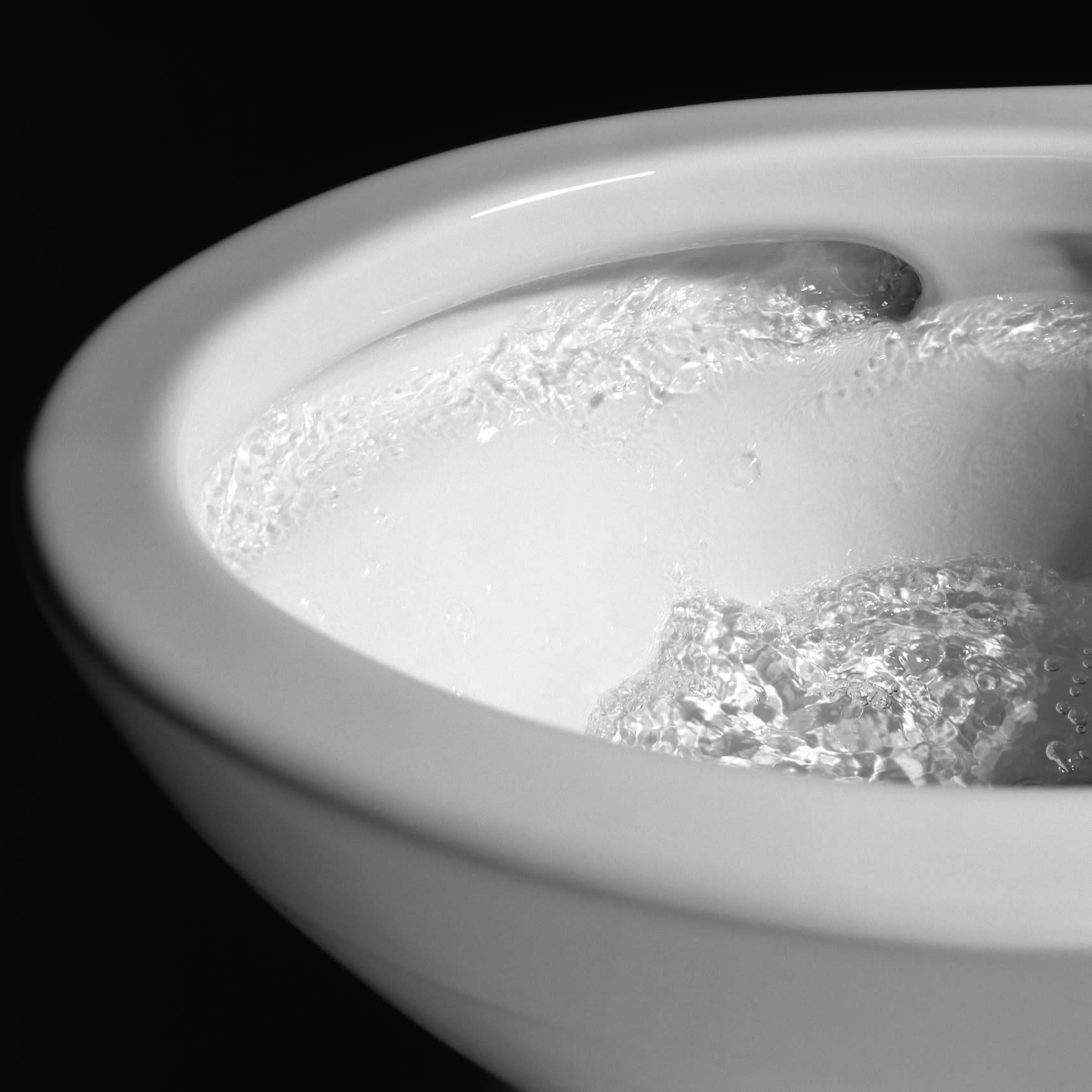 Toto C404CUFG#11 Promenade II Toilet Bowl with Cefiontect Glaze - Colonial White, Water-Efficient One-Piece Toilet for Modern Bathrooms | Perfect for Home Renovation & Commercial Spaces