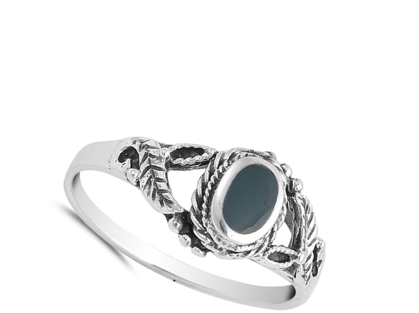 Sterling Silver Leaf Ring - Elegant & Dainty Jewelry for Women - Perfect for Everyday Wear, Gifts & Special Occasions
